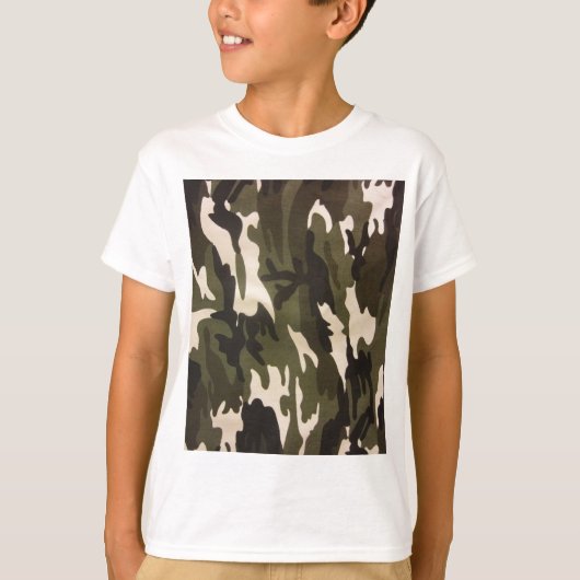 Camo Print T-shirt (Voorkant)