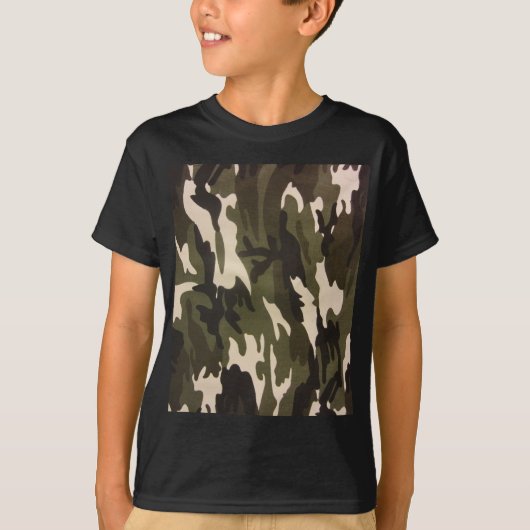 Camo Print T-shirt (Voorkant)