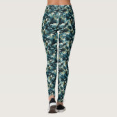Camo Print Vrouwen Leggings (Achterkant)
