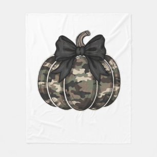 Camo Pumpkin Classic T-Shirt.png Fleece Deken
