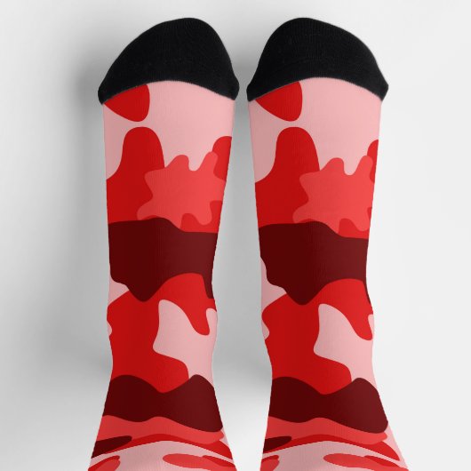 Camo Red Sokken (Top)