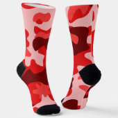 Camo Red Sokken (Gebogen)