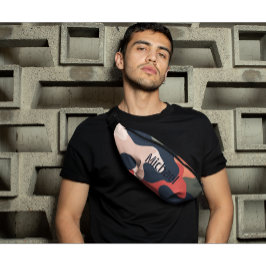 Camo Retro Militair Modern Monogram Heuptasje