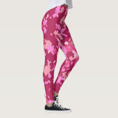 Camo | Roze Camouflage Pixel Leggings (Rechts)