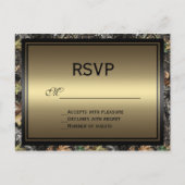 Camo RSVP-Briefkaart Uitnodiging Briefkaart (Voorkant)