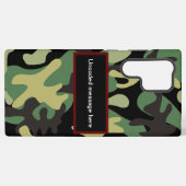 Camo Samsung Galaxy Hoesje (Achterkant horizontaal)