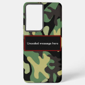 Camo Samsung Galaxy Hoesje (Achterkant)
