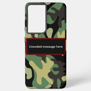 Camo Samsung Galaxy Hoesje