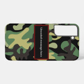 Camo Samsung Galaxy Hoesje (Achterkant horizontaal)