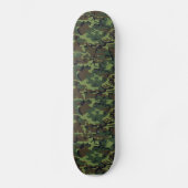 Camo Schaats Deck Persoonlijk Skateboard (Voorkant)