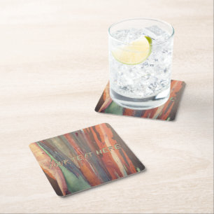 Camo-schors papier coaster kartonnen onderzetters