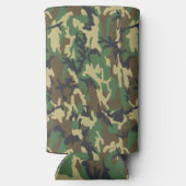 Camo Seltzer Can Cooler for Outdoors, BBQ, Camping (Achterkant)