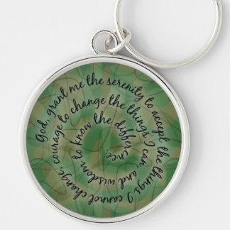 Camo Serenity Prayer Sleutelhanger
