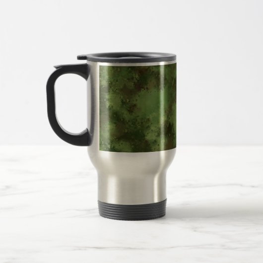 Camo Silver Thermal Travel Mug Reisbeker (Links)