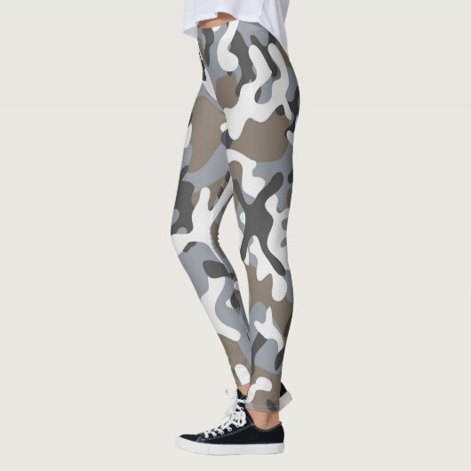 Camo Snow Desert Patterned | LEGGINGS (Links)