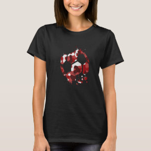 Camo Soccer Graphic Soccer Player Boys Mannen Kind T-shirt