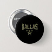 Camo Souvenir VS Ster Dallas Texas Ronde Button 5,7 Cm (Voorkant /achterkant)