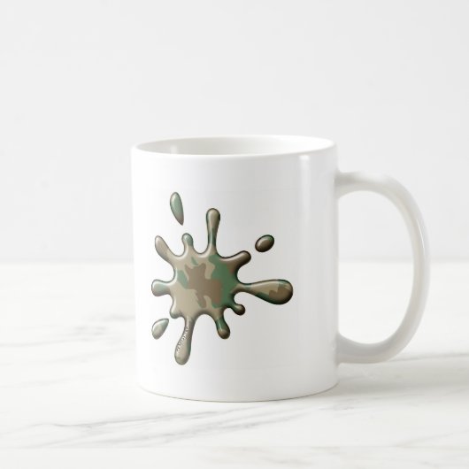 Camo Splat - mySplat.com Koffiemok (Rechts)