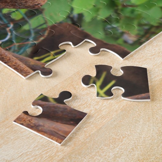 Camo Squirrel Legpuzzel (Zijkant)