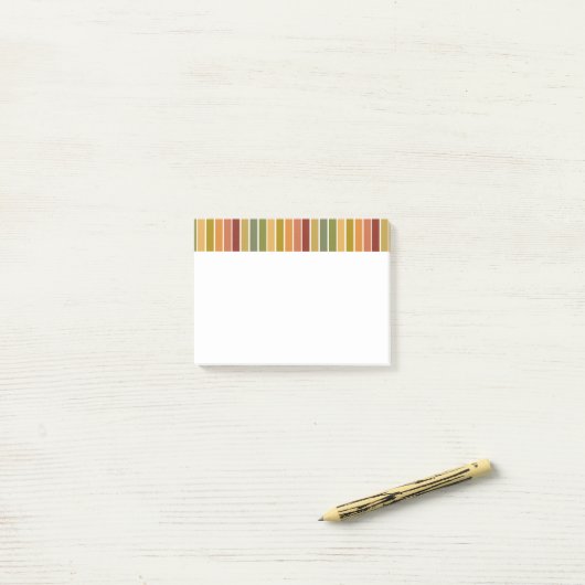 Camo Stripes Post-it® Notes (Op bureau)