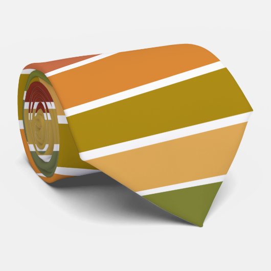 Camo Stripes Stropdas (Opgerold)