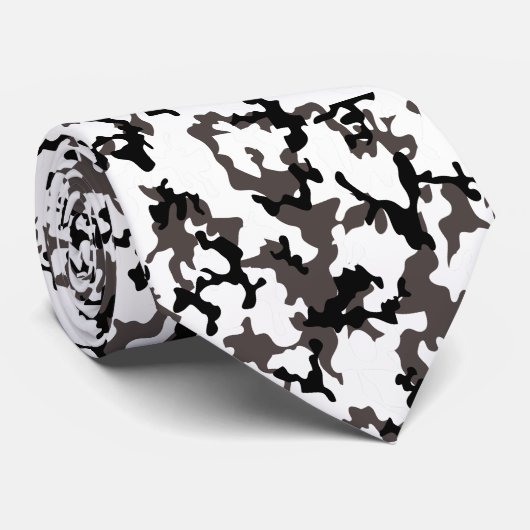 Camo Stropdas (Opgerold)