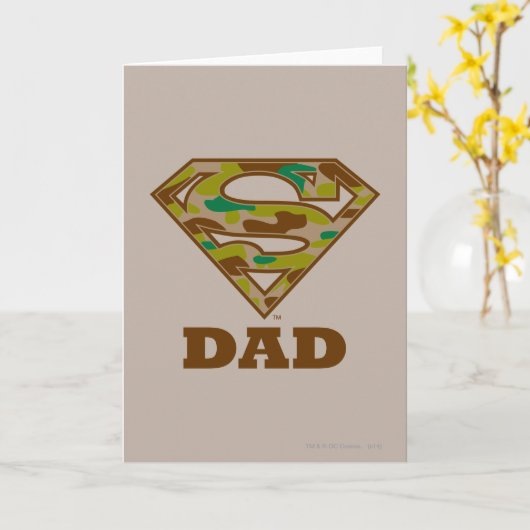 Camo Super Pap Kaart (Gele Bloem)