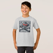 Camo Swede in grijs T-shirt (Voorkant volledig)