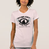 Camo T-shirt Howler in Roze (Voorkant)