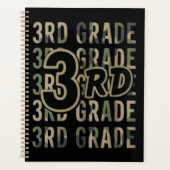 Camo Team 3e klas Squad Terug naar de leraar Planner (Voorkant)