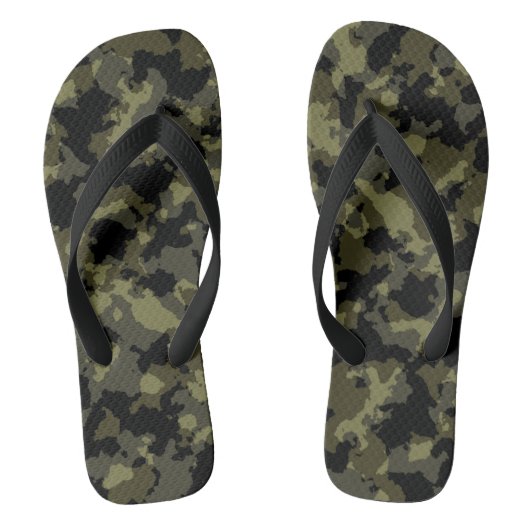 CAMO TEENSLIPPERS (Voetbed)