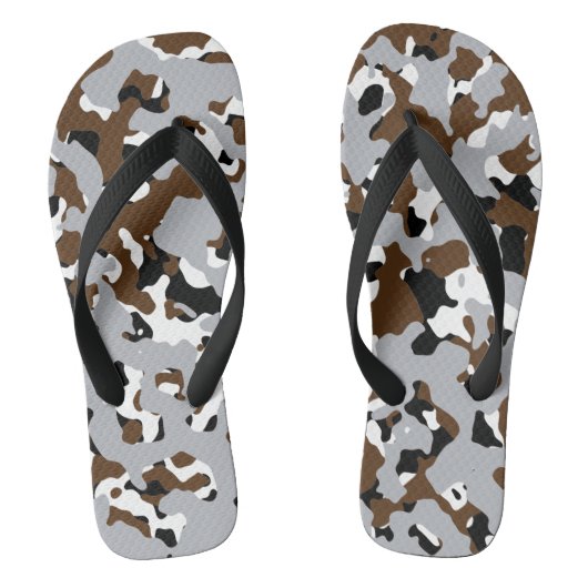 CAMO TEENSLIPPERS (Voetbed)