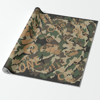 Camo The Big One Wrapping Paper Cadeaupapier
