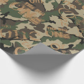 Camo The Big One Wrapping Paper Cadeaupapier (Hoek)
