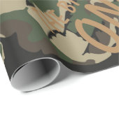 Camo The Big One Wrapping Paper Cadeaupapier (Rol Hoek)