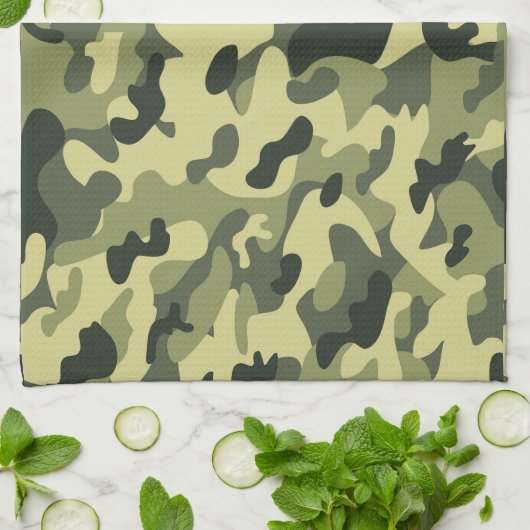Camo Theedoek (Gevouwen)