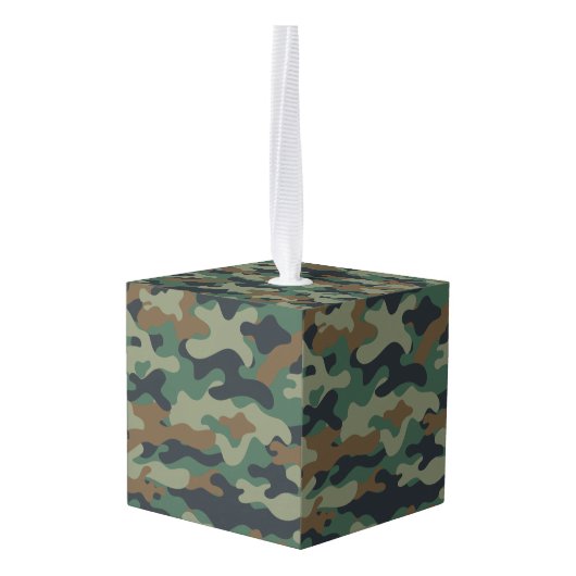 Camo Tissue Box Holder Decoratie (Achter hoekig)