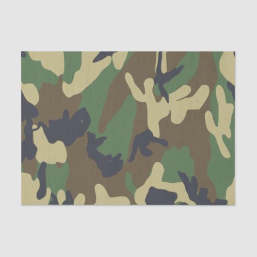 Camo Tissue Paper Tissuepapier (Voorkant)