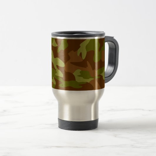 Camo Travel Mug Reisbeker (Voorkant rechts)
