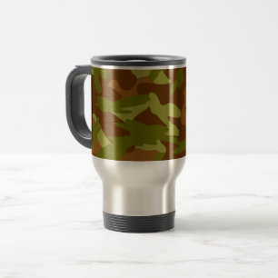  Camo Travel Mug Reisbeker