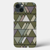 Camo Triangles Case-Mate iPhone Case (Achterkant)