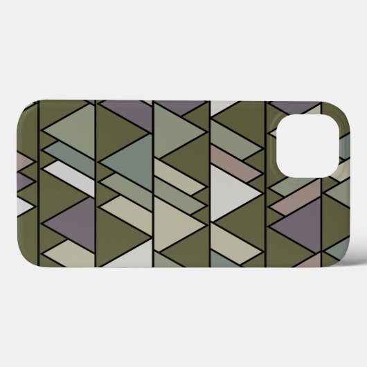 Camo Triangles Case-Mate iPhone Case (Achterkant (horizontaal))