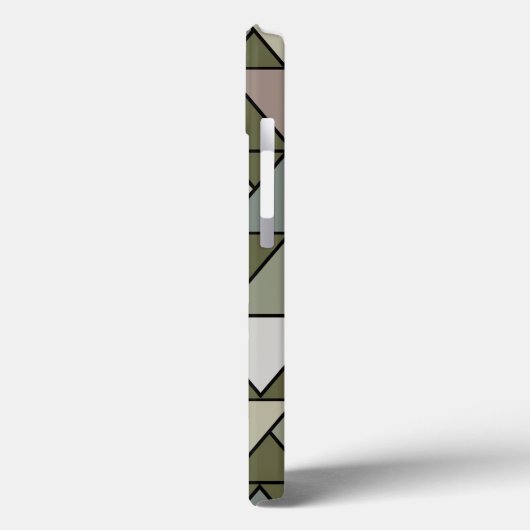 Camo Triangles Case-Mate iPhone Case (Achterkant / Links)