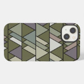 Camo Triangles iPhone Hoesje (Achterkant horizontaal)