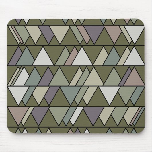 Camo Triangles Muismat (Voorkant)