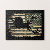 Camo US Vlag Heren Jagen Camouflage Hunter Legpuzzel (Horizontaal)