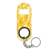 Camo-verjaardag Leeftijds Avontuur Barware Blauw G Mini Flessenopener (Achterkant)