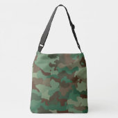 Camo voor Groot Crossbody Tas (Achterkant)