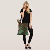 Camo voor Groot Tote Bag (Op model)