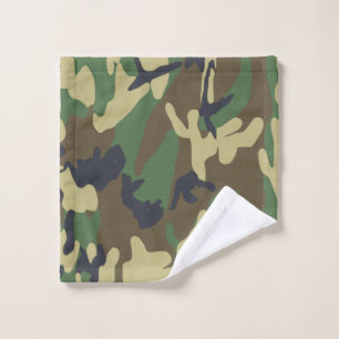 Camo Wash Cloth Washandje